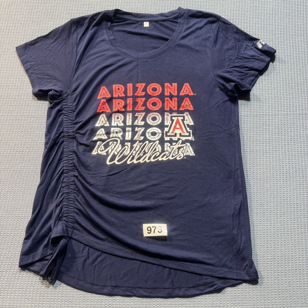 Arizona‎ Wildcats T-Shirt Girls Sz M Blue Pre-Owned